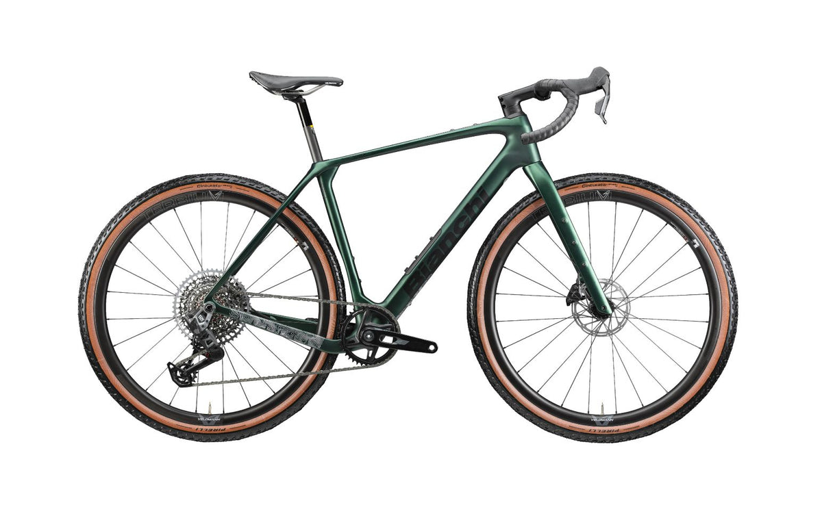 Bianchi Arcadex Pro Rival GX AXS - Forest Green / Graphite