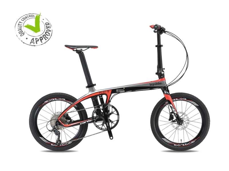 Bicicleta Pliabila Carbon Bizobike Pilot 9