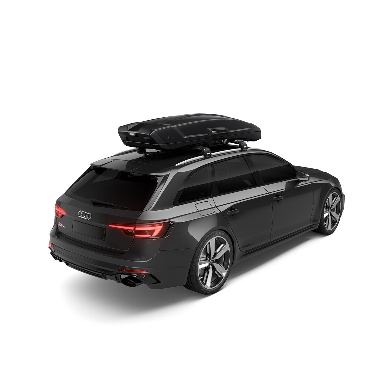 Cutie portbagaj auto Thule Vector M Negru Metalic 5