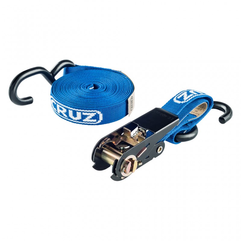 1 ratchet strap 5m S hook CRUZ