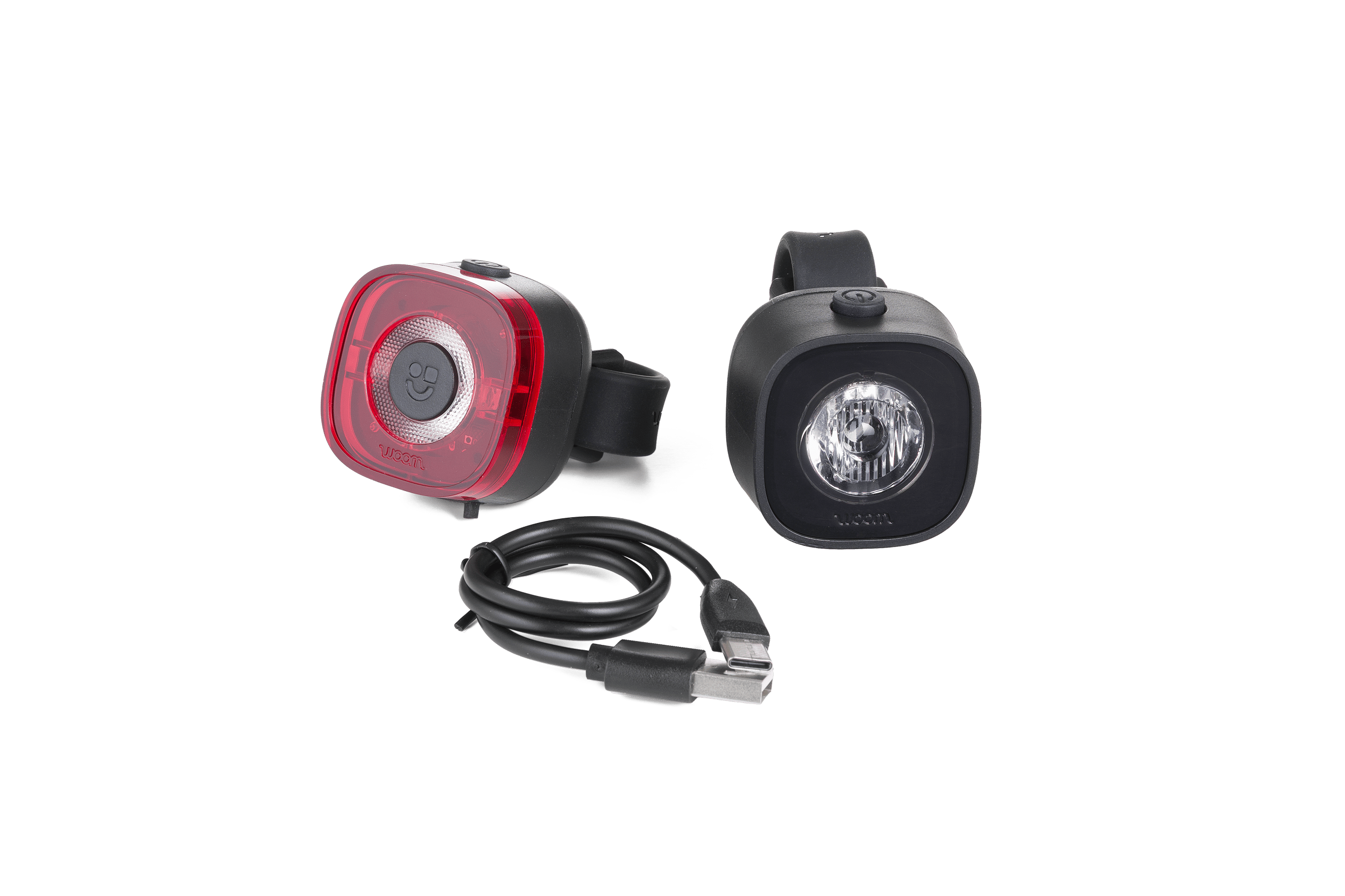 Lumini woom BEAM văzute din lateral