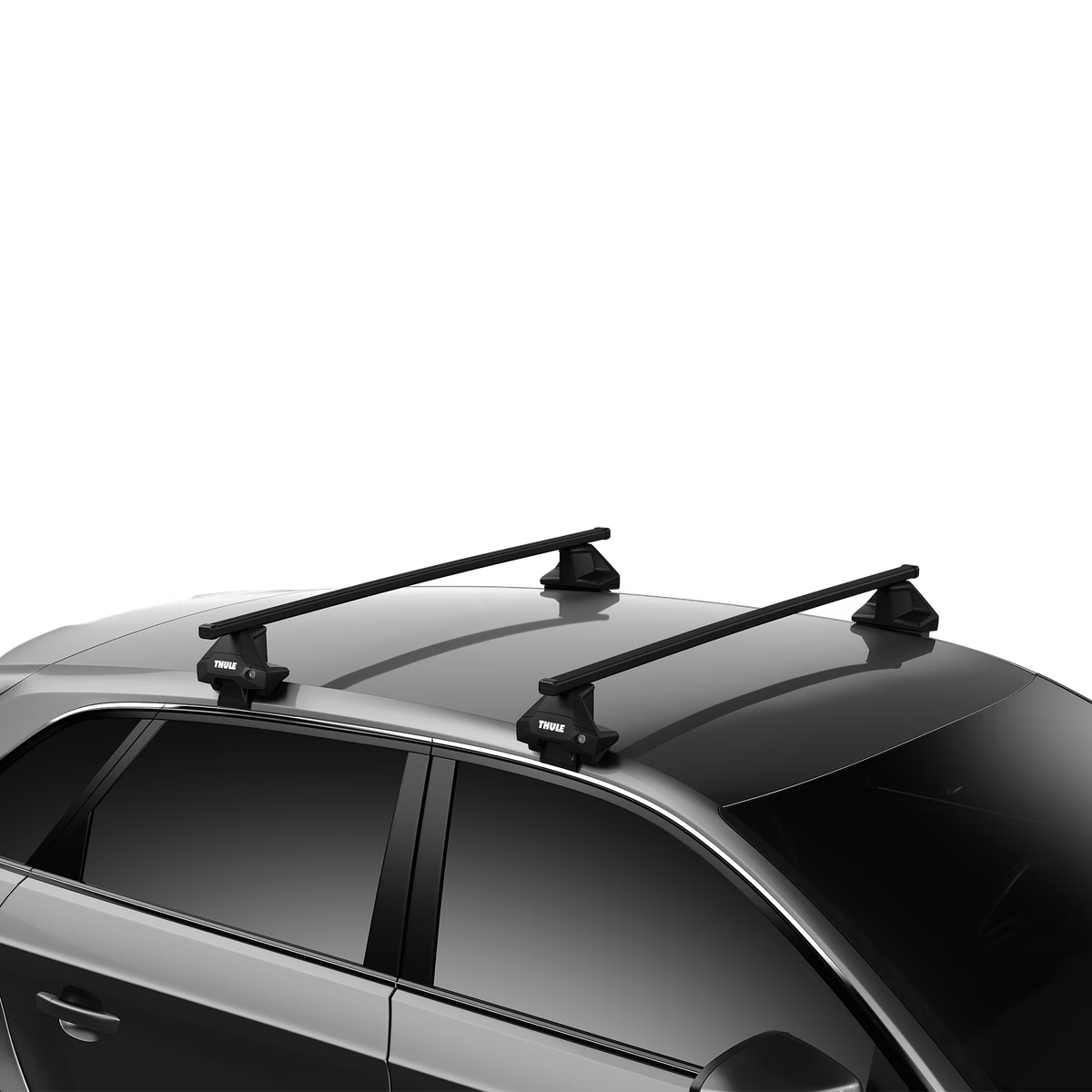 Bare Transversale THULE SquareBar Evo Otel pentru TOYOTA Auris, 5 usi HATCHBACK cu plafon normal (2013-2019)
