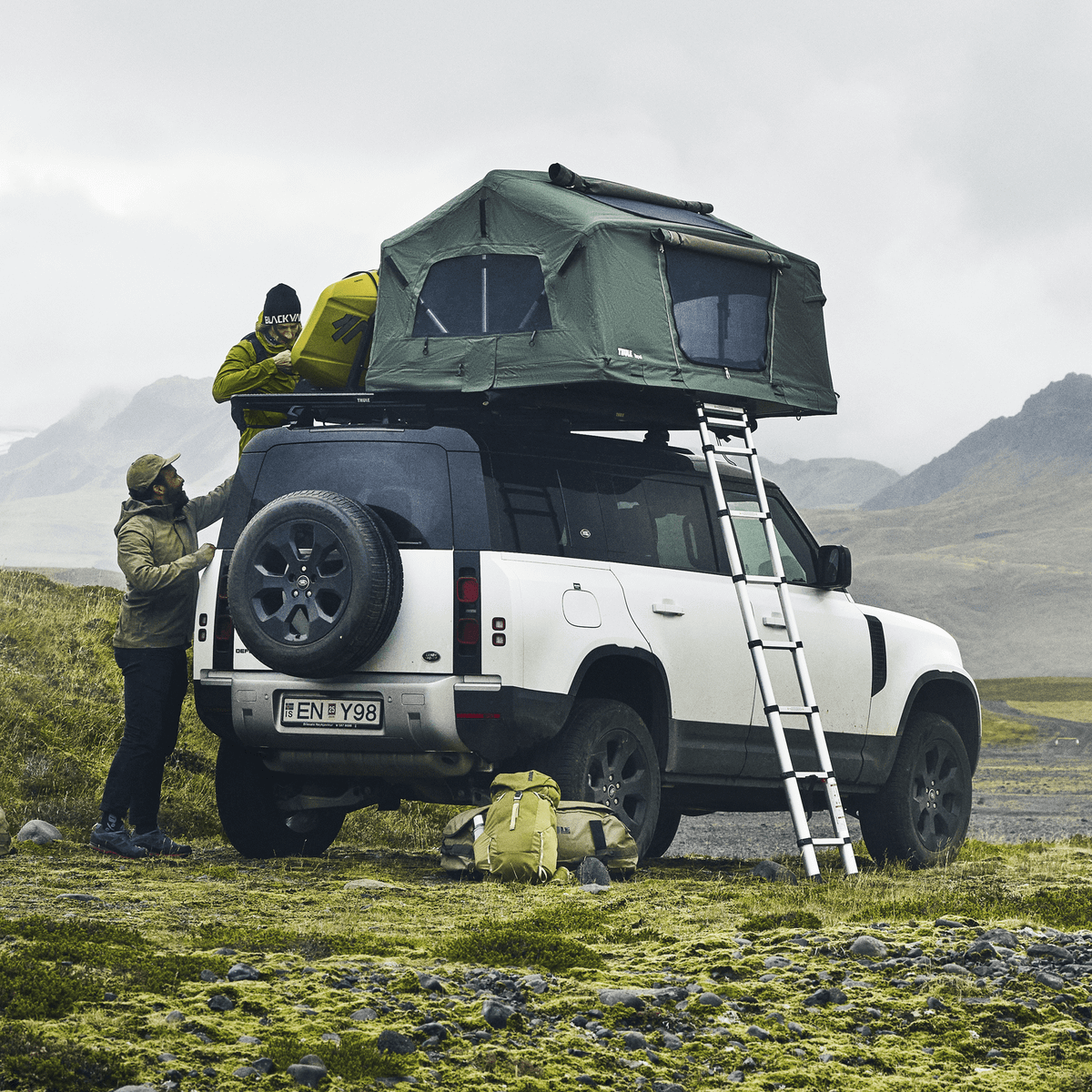 Platformă de plafon Thule Caprock M (611002) 8