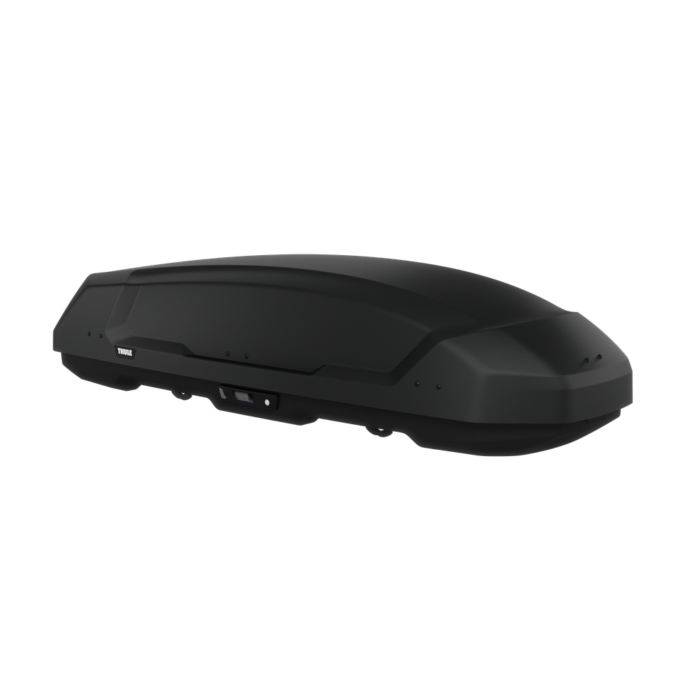 Cutie portbagaj Thule Force 3 L Sport negru mat, vedere 3/4