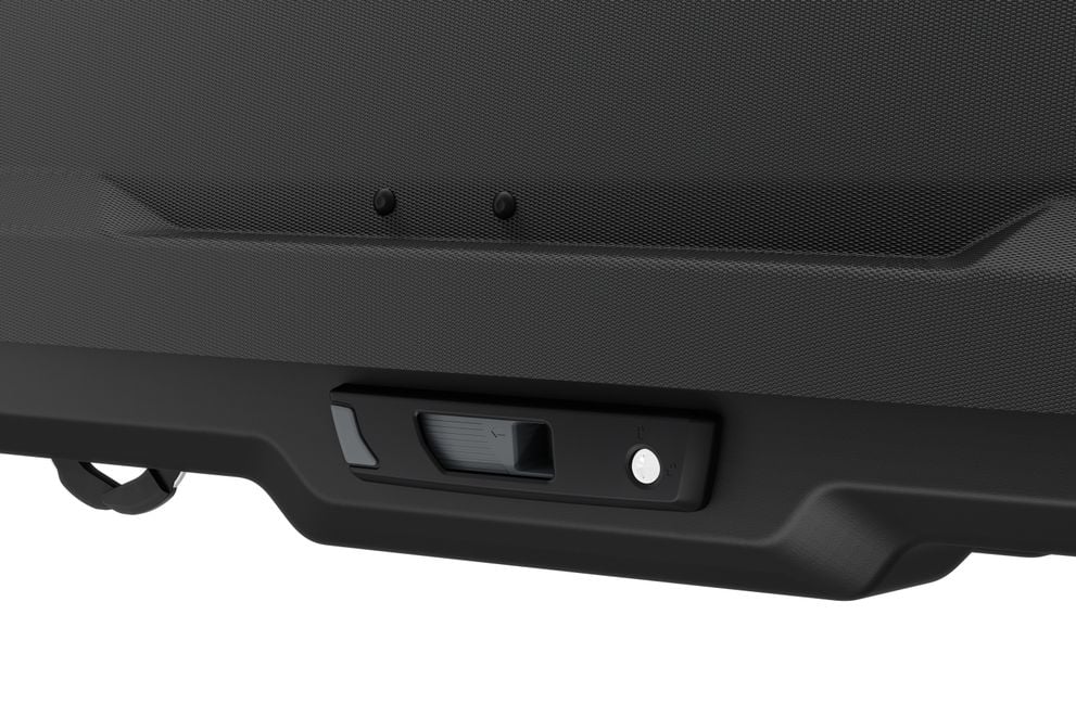 Detaliu încuietoare SlideLock Thule Force 3