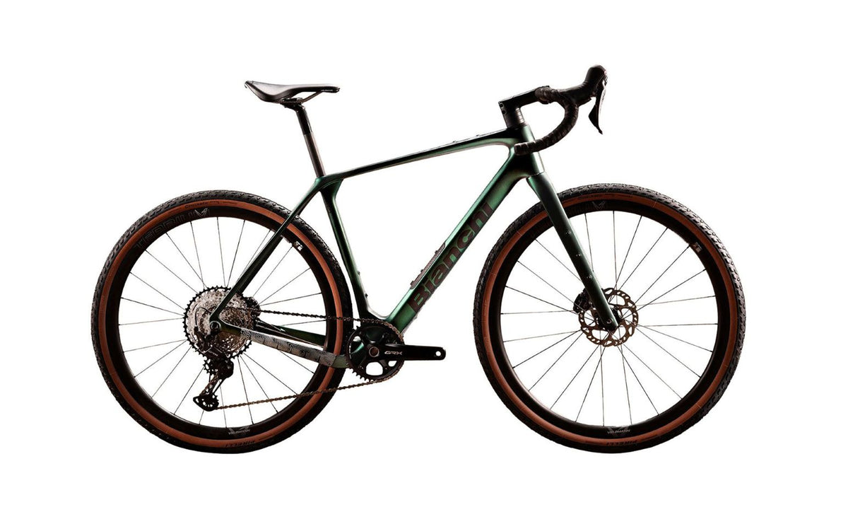 Bianchi Arcadex Pro GRX 820 - Forest Green / Graphite