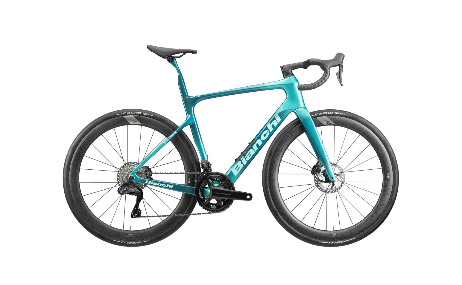 Bicicletă șosea Bianchi INFINITO PRO – Ultegra Di2 12sp – 2027 – Celeste Sfumato