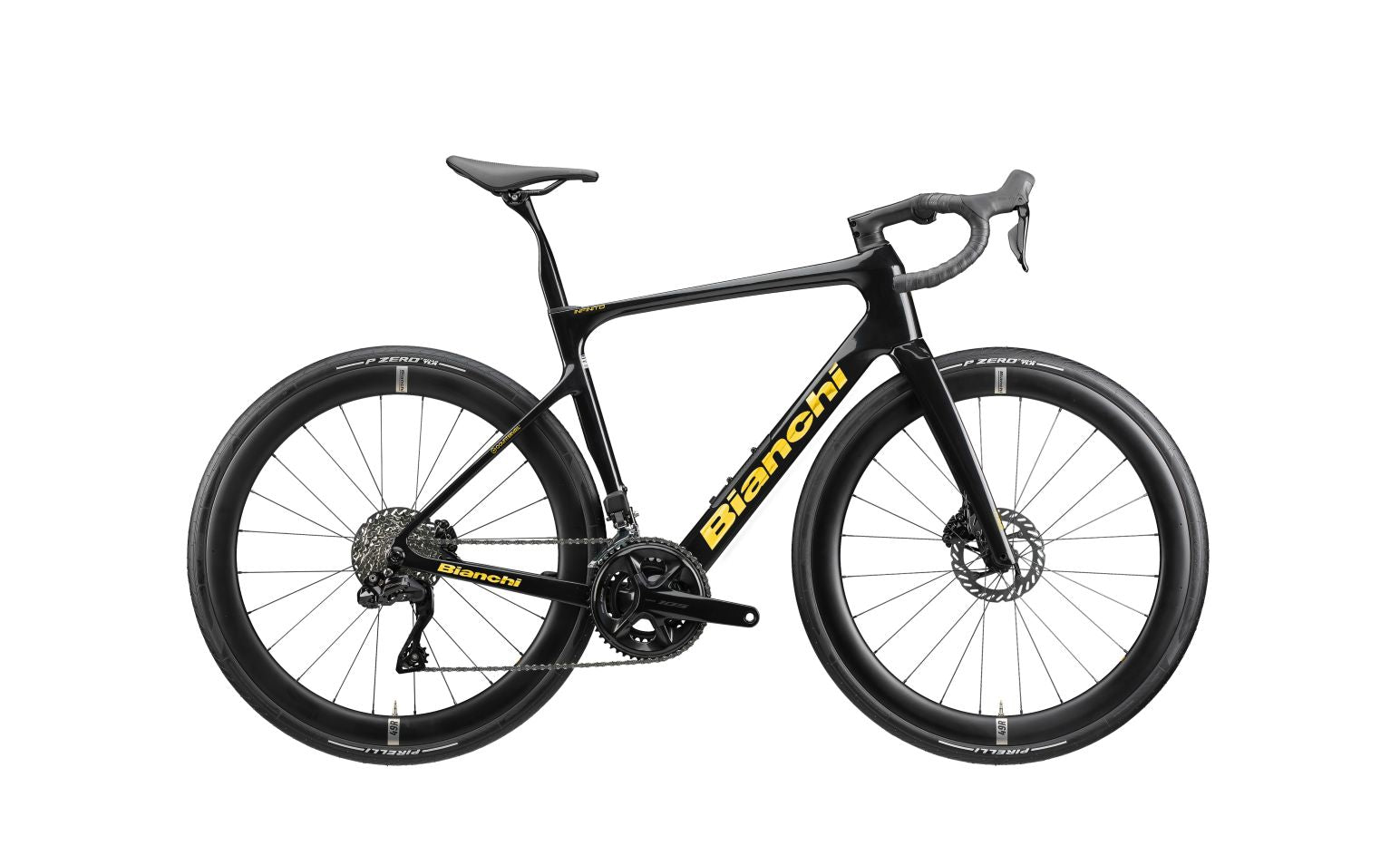 Bicicletă șosea Bianchi INFINITO PRO – 105 Di2 12sp – 2027 – Nero Metallizzato