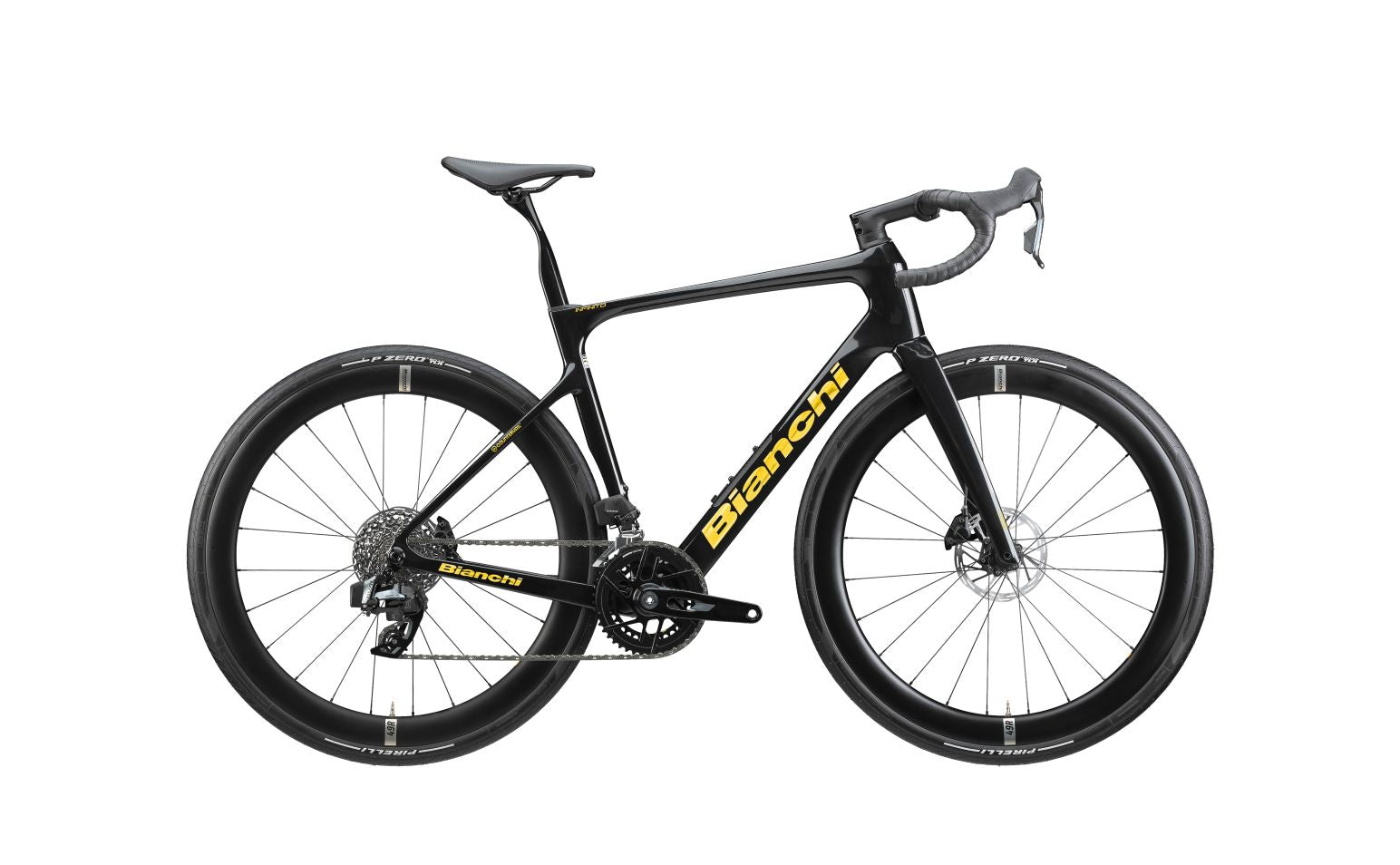 Bicicletă șosea Bianchi INFINITO PRO – Rival AXS 12sp – 2027 – Nero Metallizzato