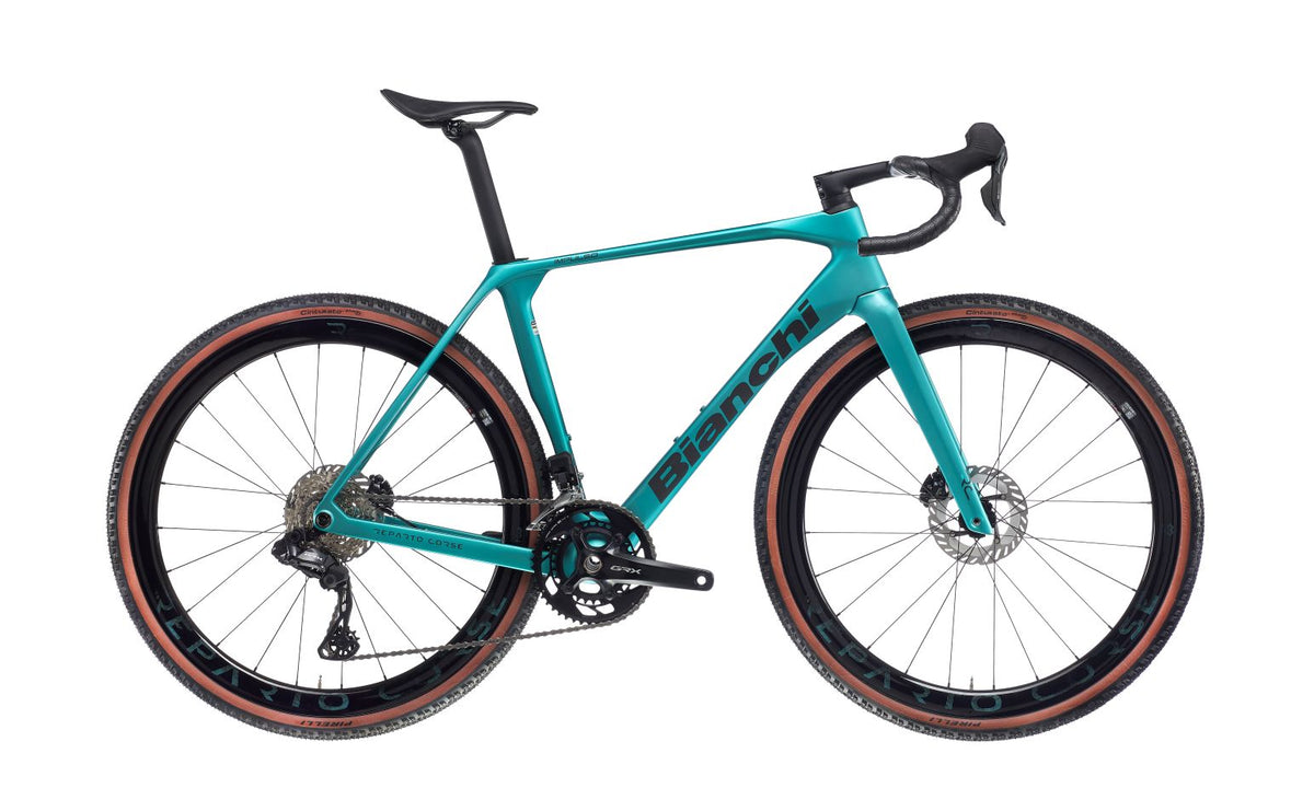 Bianchi Impulso RC GRX 825 Di2 2027 - Celeste Metallic / Graphite [FG]