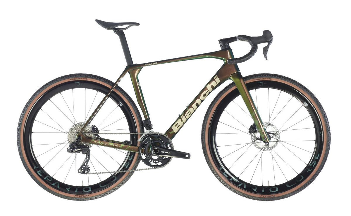 Bianchi Impulso RC GRX 825 Di2 - Raudibotn Camo / Sand