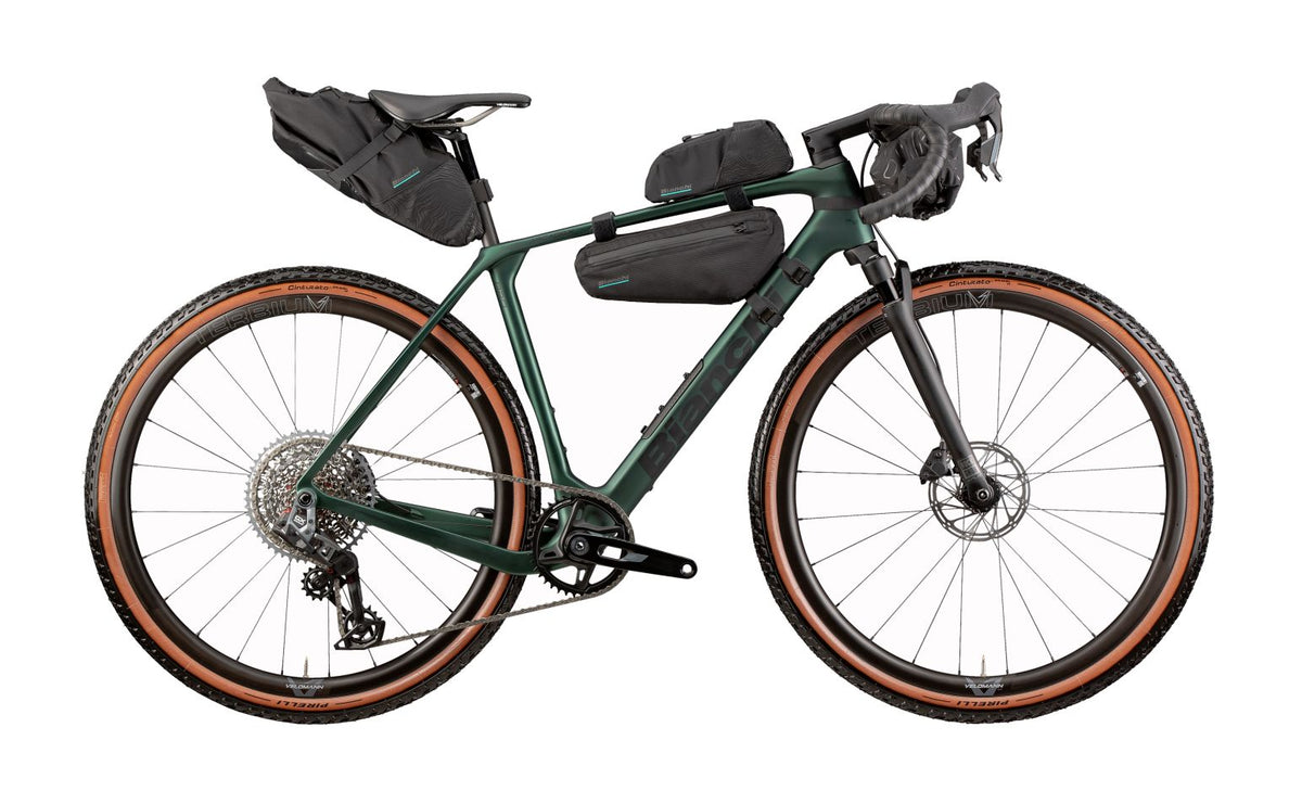 Bianchi Arcadex Pro Rival GX AXS Rudy - Forest Green / Graphite