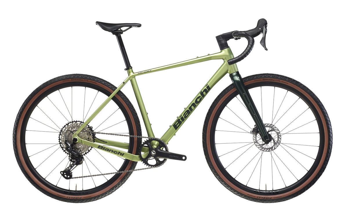 Bianchi Arcadex AL GRX 610 - Light Green / Forest Green