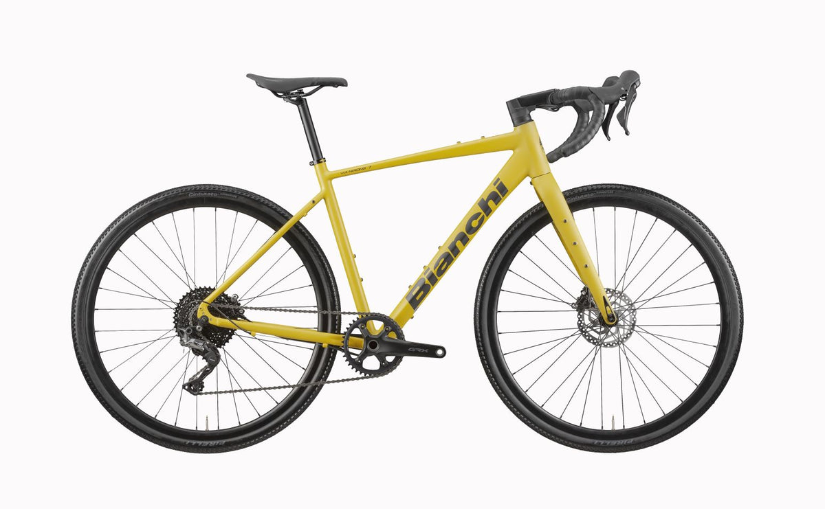 Bianchi Via Nirone 7 GRX 610 2027 - Yellow Ocher / Black [GE]
