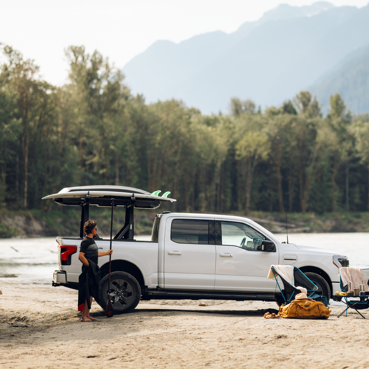 Thule Xscape tonneau upright (500051) 5