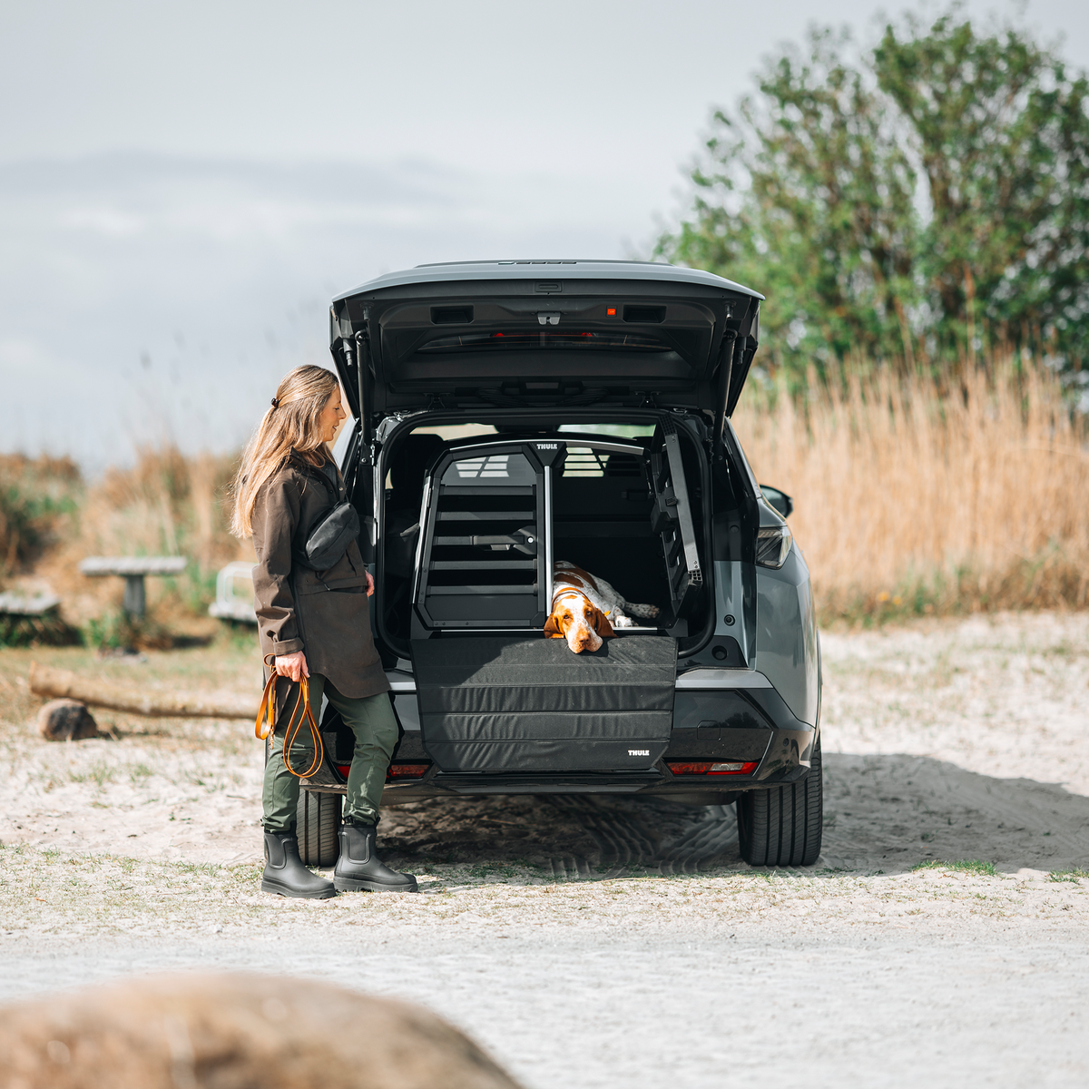 Cușcă auto pentru câini Thule Allax double M (770023) 6