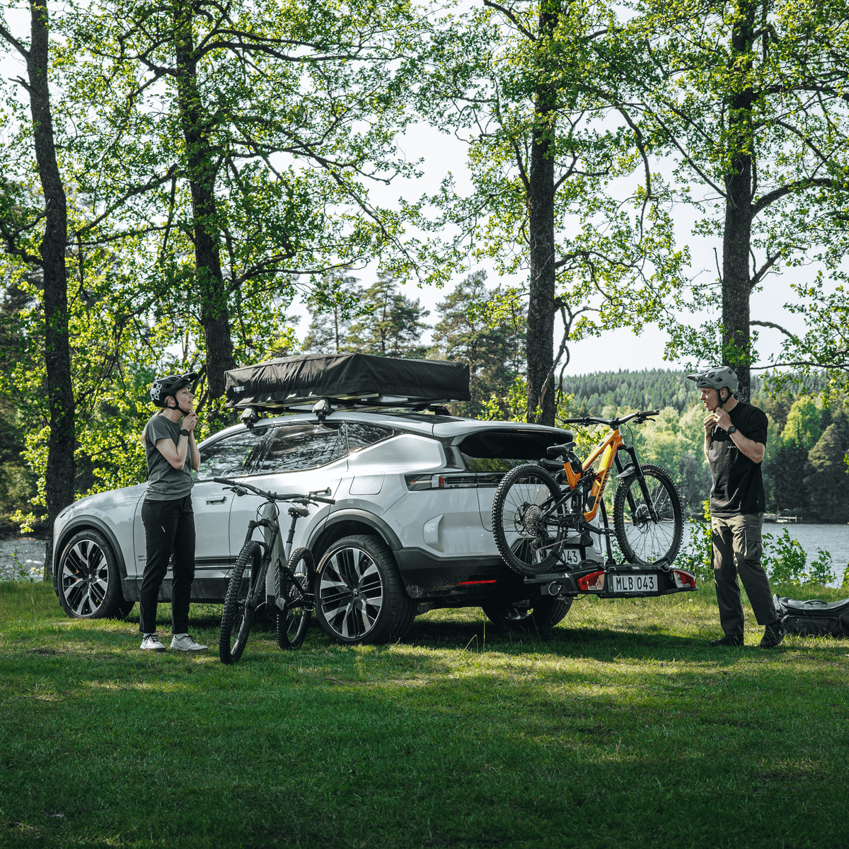 Suport Biciclete Auto pe carligul de remorcare Thule VeloSpa