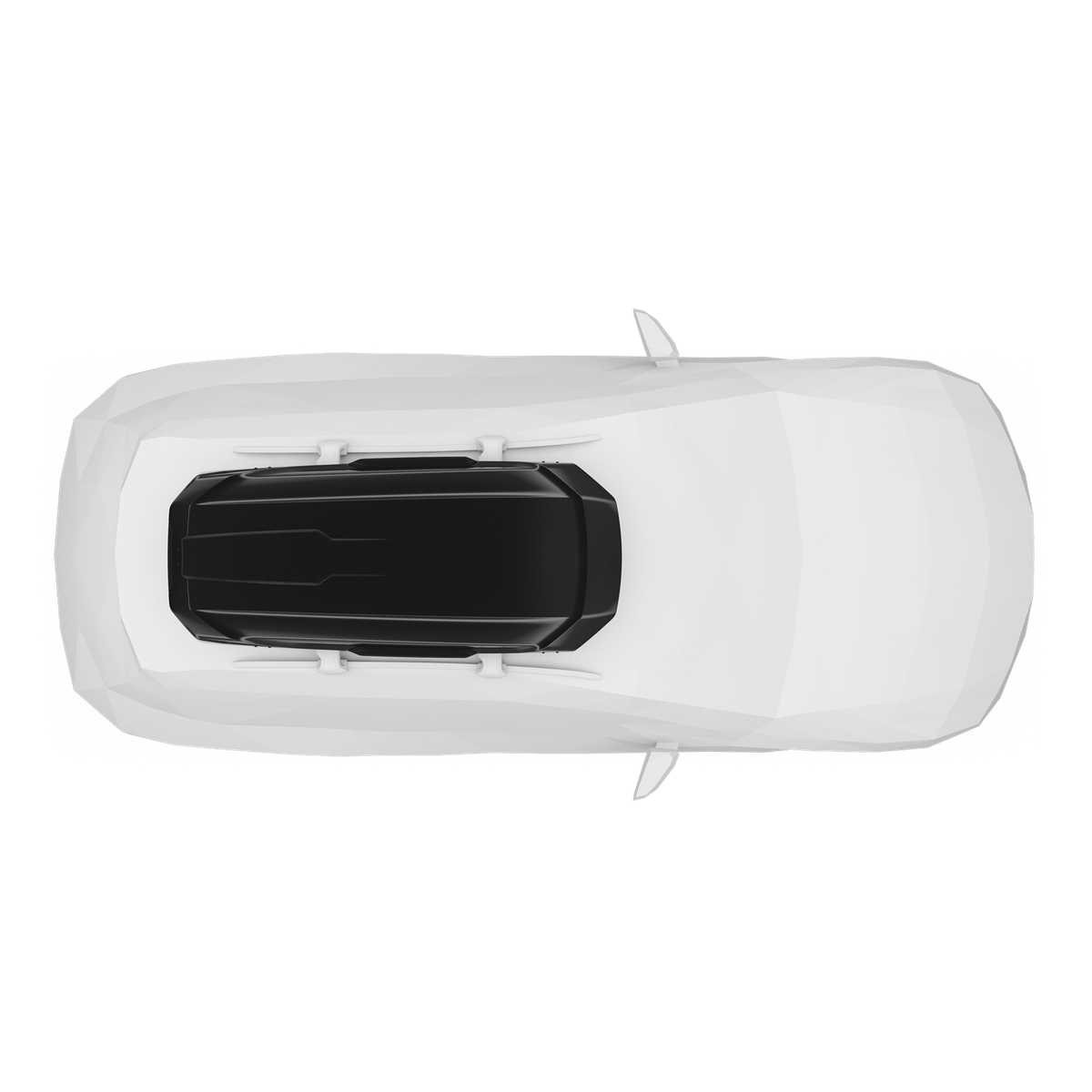 Thule Motion 3 L Low văzută de sus, pe plafon