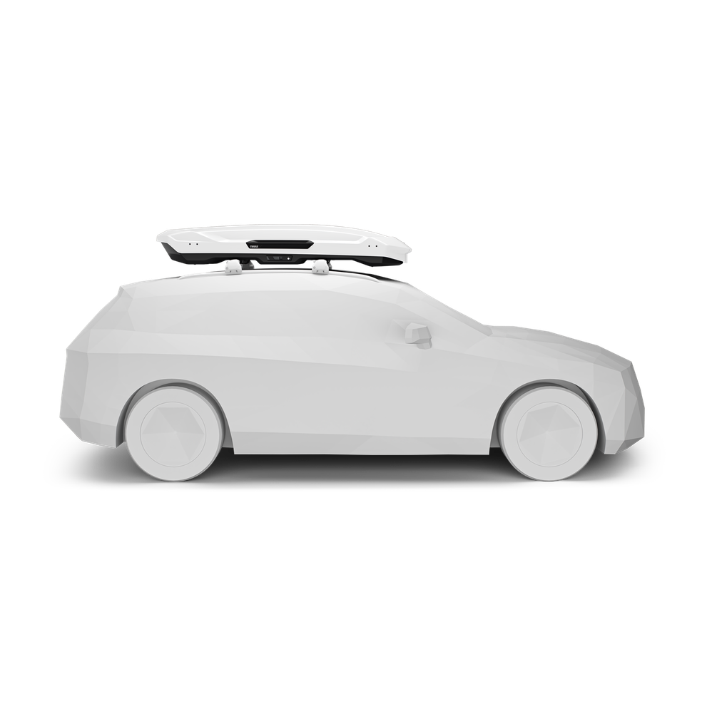 Thule Motion 3 XL Low White — vedere frontală
