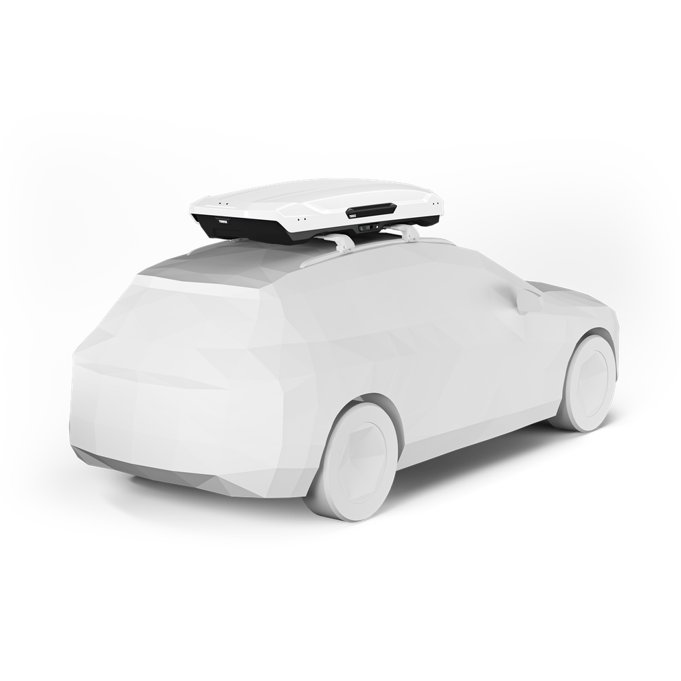 Thule Motion 3 XL Low White — vedere spate