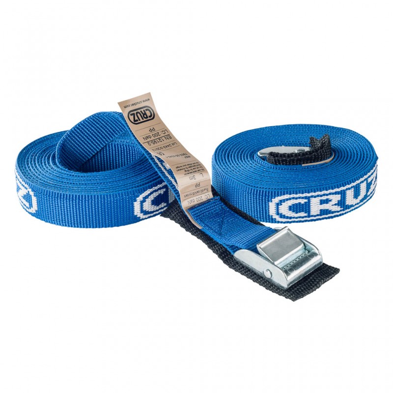 2 straps 3m with protectors CRUZ
