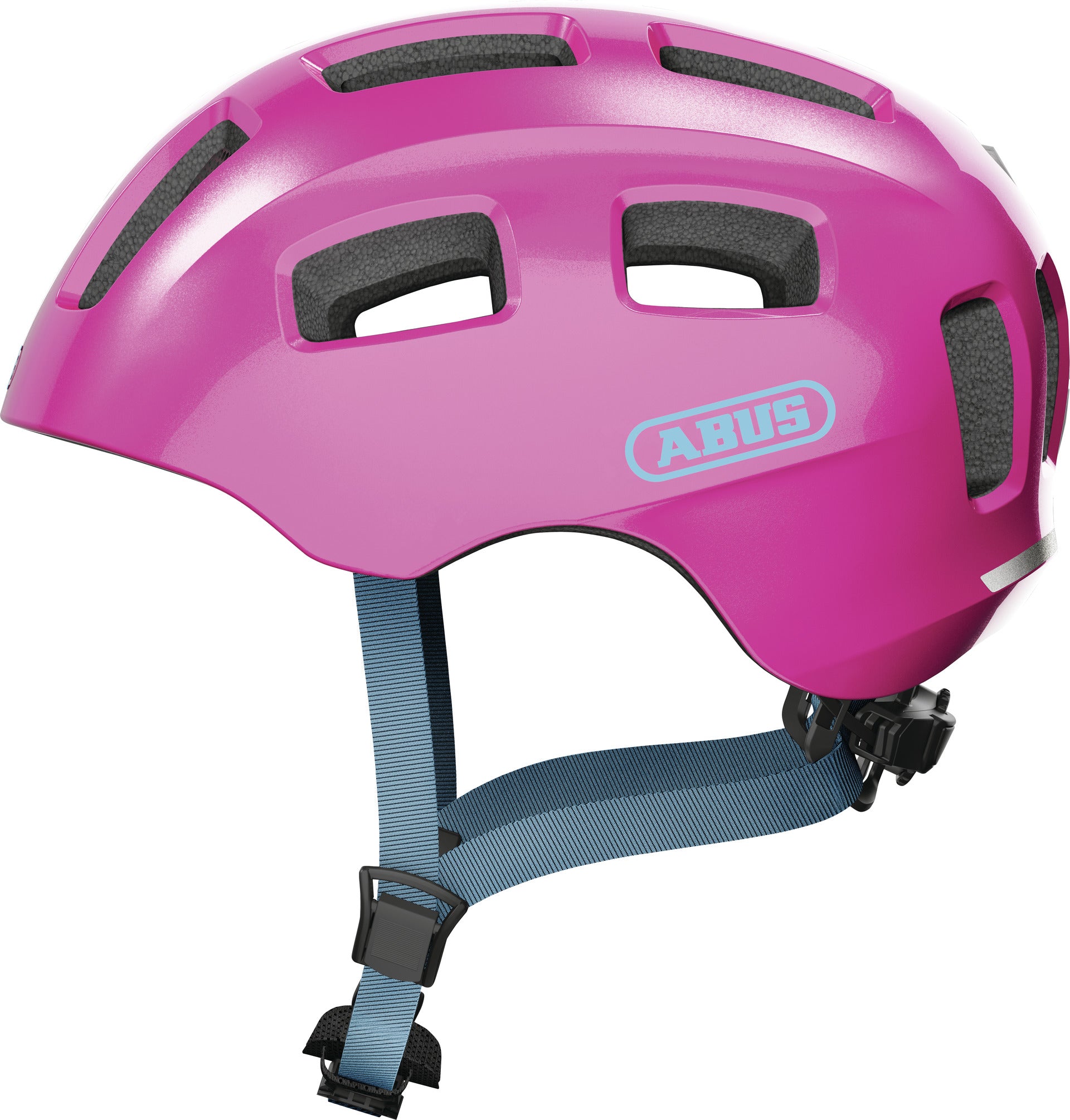 Casca bicicleta copii ABUS Youn-I 2.0 sparkling pink