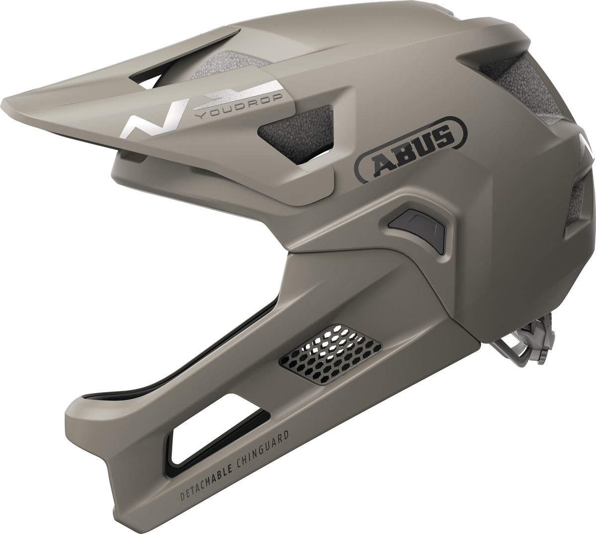 Casca ABUS YouDrop FF dust grey