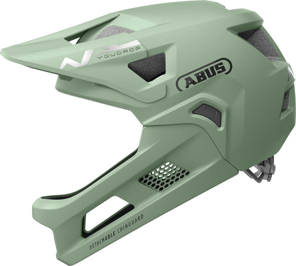 Casca ABUS YouDrop FF mist green