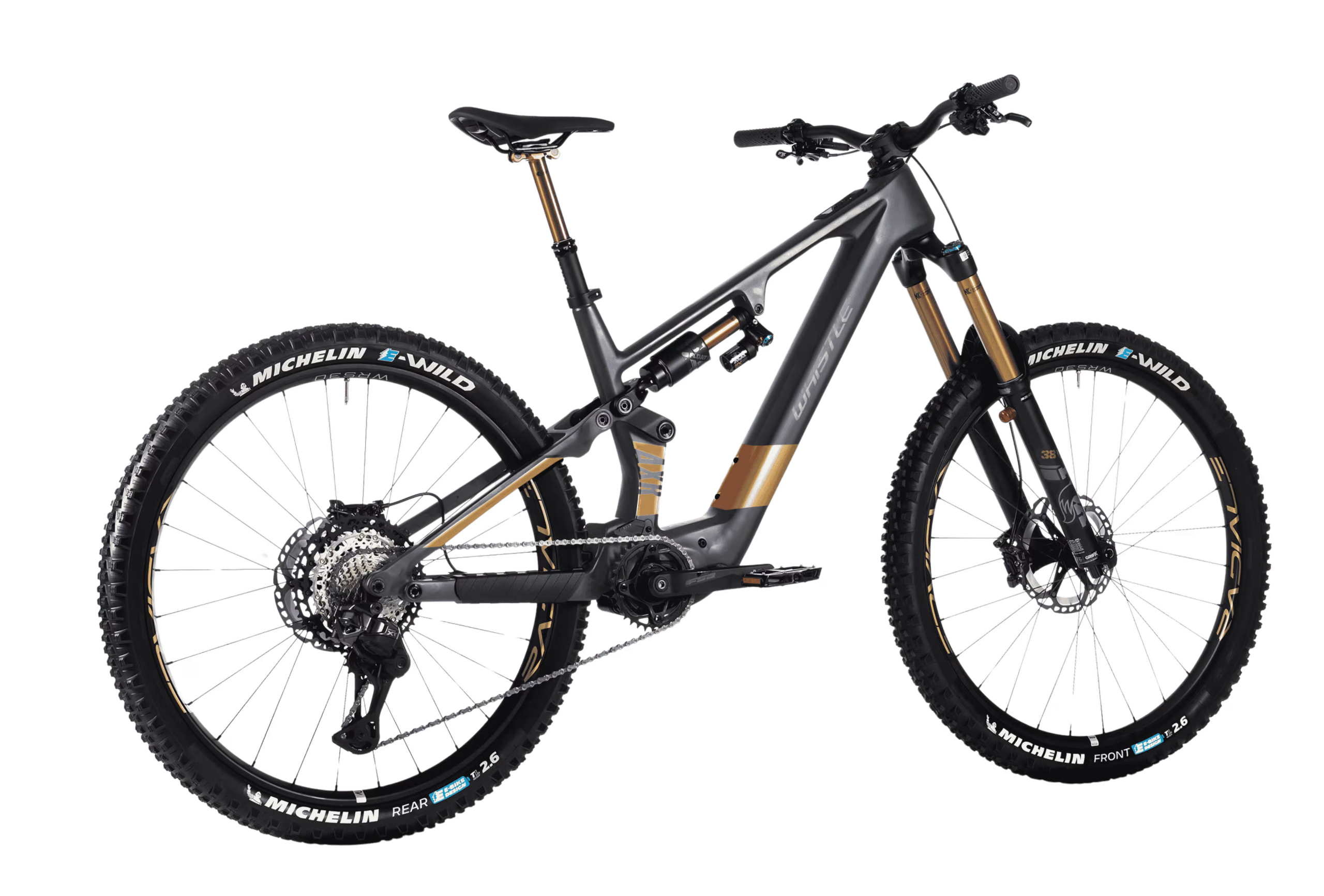 Bicicleta Electrica MTB Full Suspension WHISTLE AXR C10.6 DJI Avinox Di2 800Wh