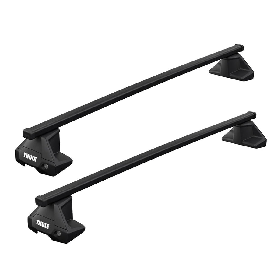 Bare Auto Transversale Thule SquareBar Evo Otel pentru RENAULT Mégane E-Tech, 5 usi SUV cu plafon normal