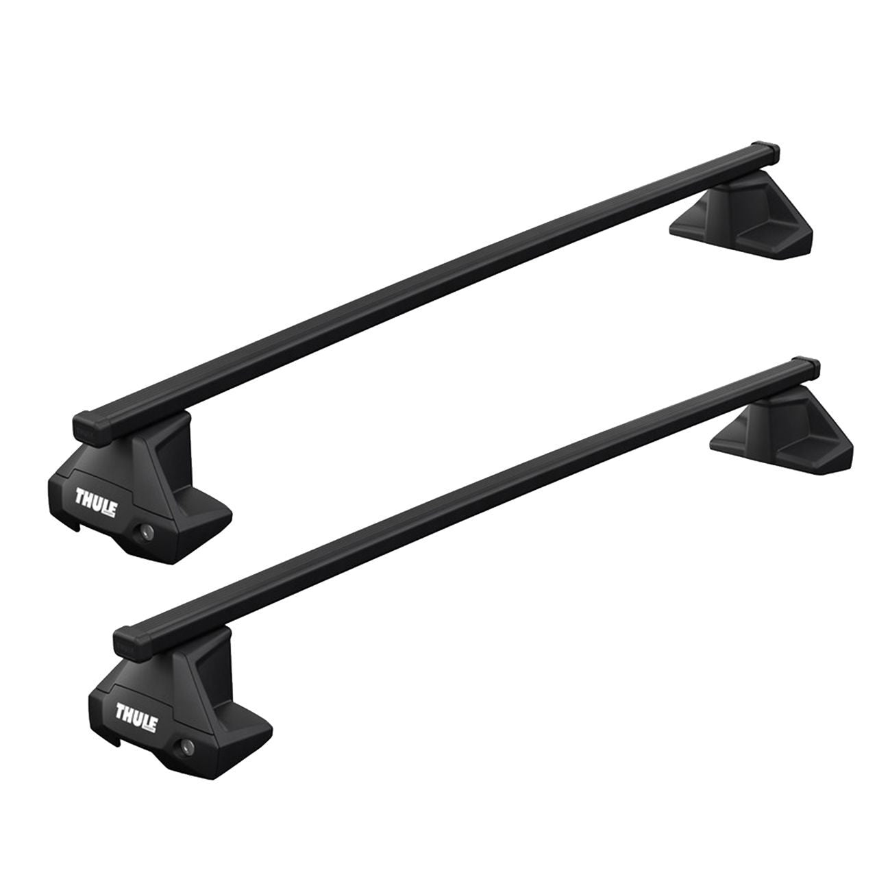 Bare Transversale THULE SquareBar Evo Otel pentru MERCEDES BENZ E-Class, 5 usi BREAK cu bare longitudinale integrate (2024-prezent)