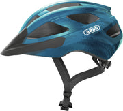 Casca bicicleta ABUS Macator steel blue