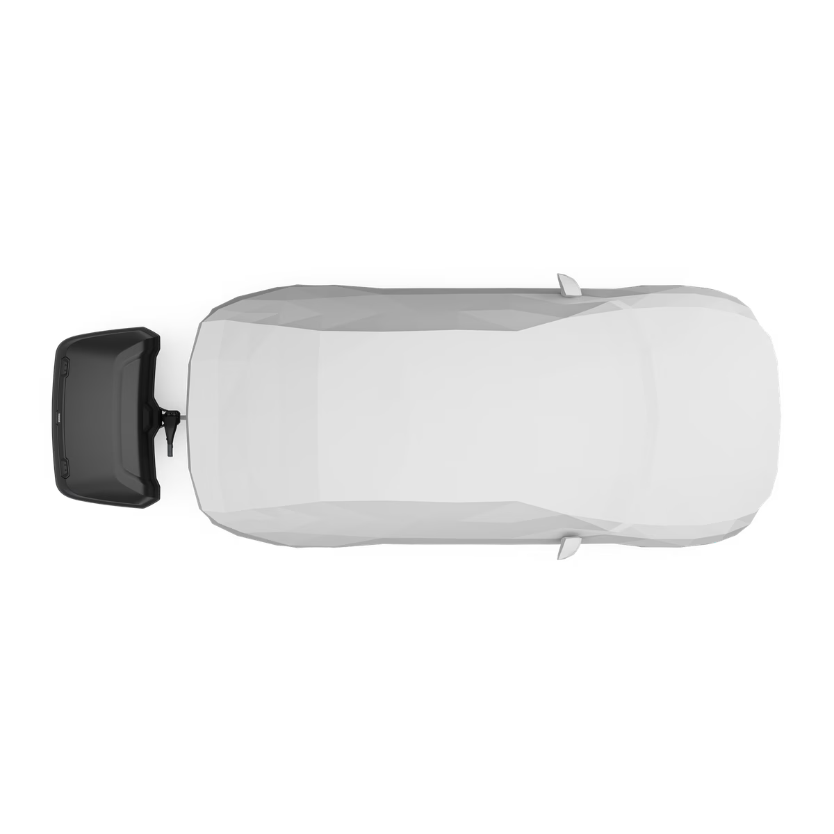 INCHIRIERE CUTIE PORTBAGAJ AUTO THULE Thule Arcos L 400 litri - cu prindere pe carligul de remorcare