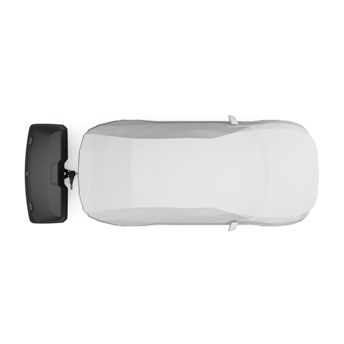 INCHIRIERE CUTIE PORTBAGAJ AUTO THULE Thule Arcos L 400 litri - cu prindere pe carligul de remorcare