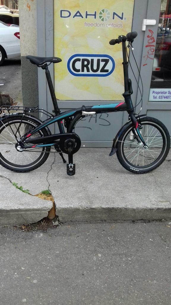 BICICLETA PLIABILA ALUMINIU NEUZER 3 VITEZE YACHTER 20 INCH 2