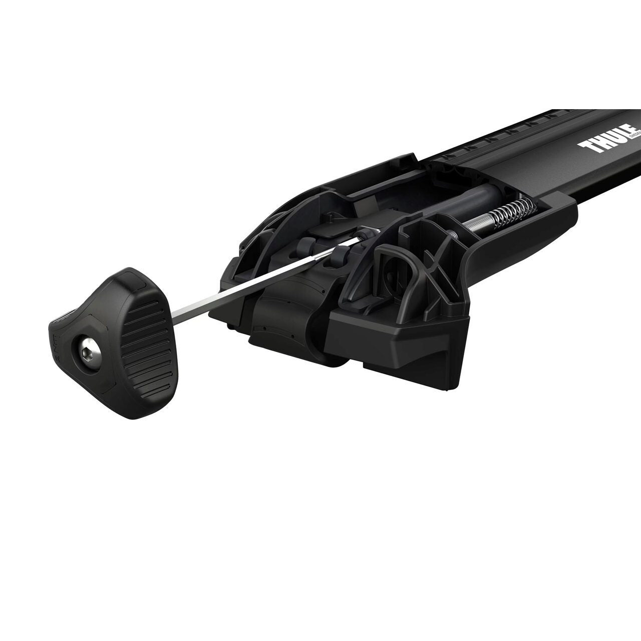 Bare Transversale Auto Thule Aluminiu WingBar Edge BLACK pentru bare longitudinale ridicate 23
