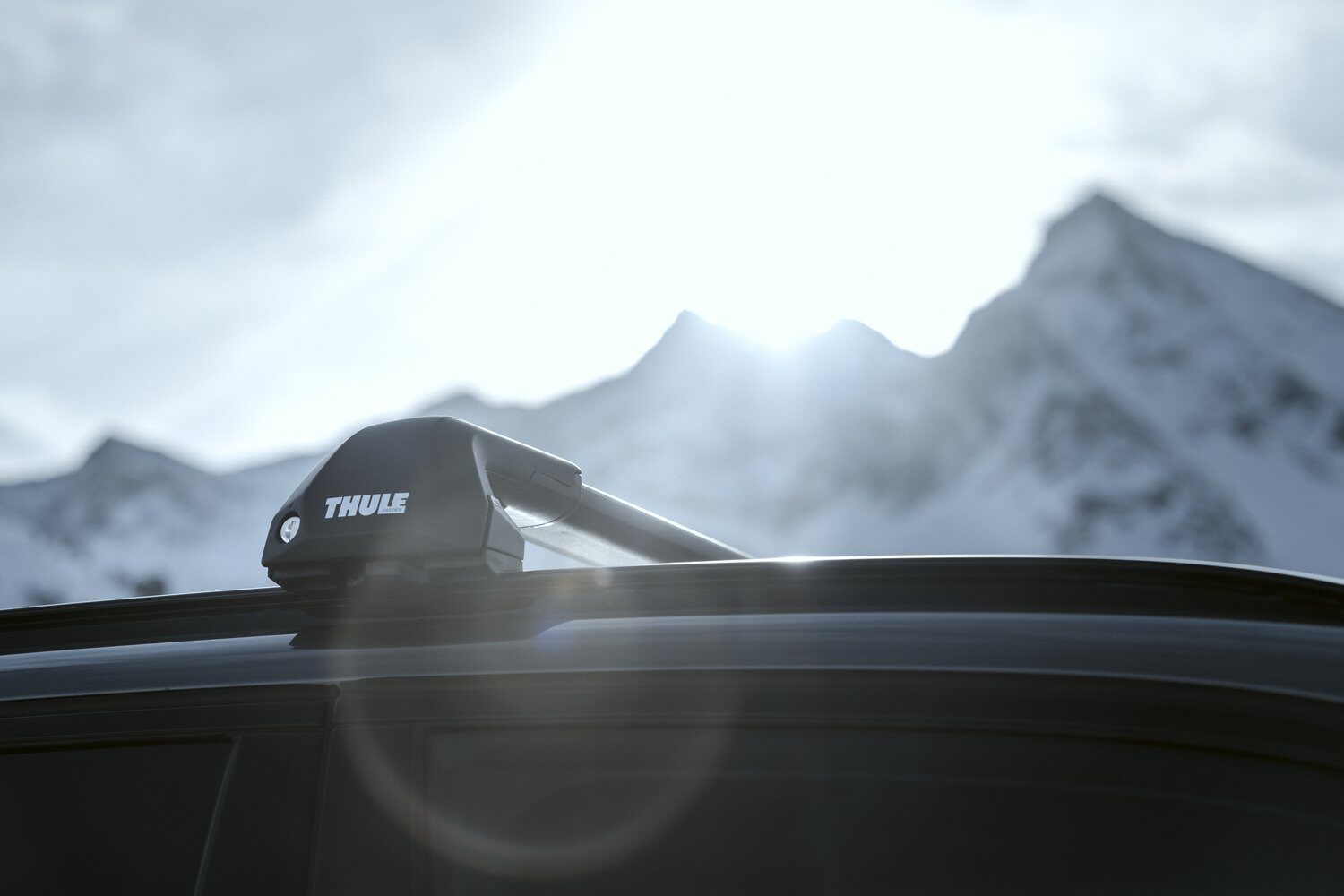 Bare Transversale Auto Thule BMW X5 WingBar Edge Negre 2
