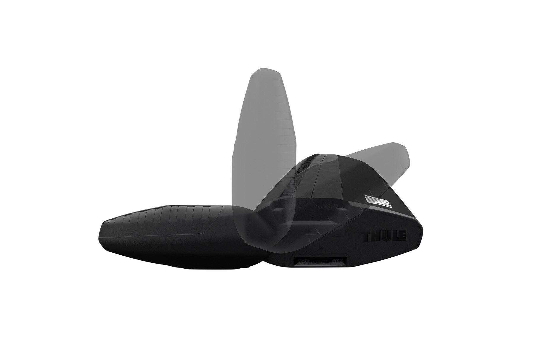 Bare auto transversale Thule Evo WingBar Aluminiu Negru Black Flush Rail 2