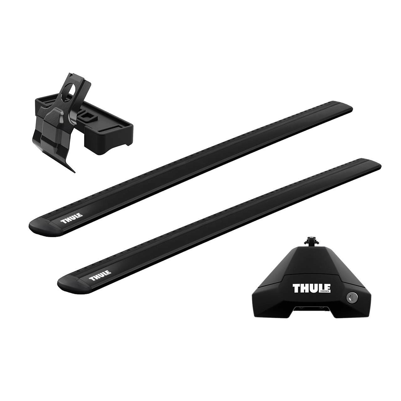 Bare auto transversale Thule Evo WingBar Aluminiu Negru