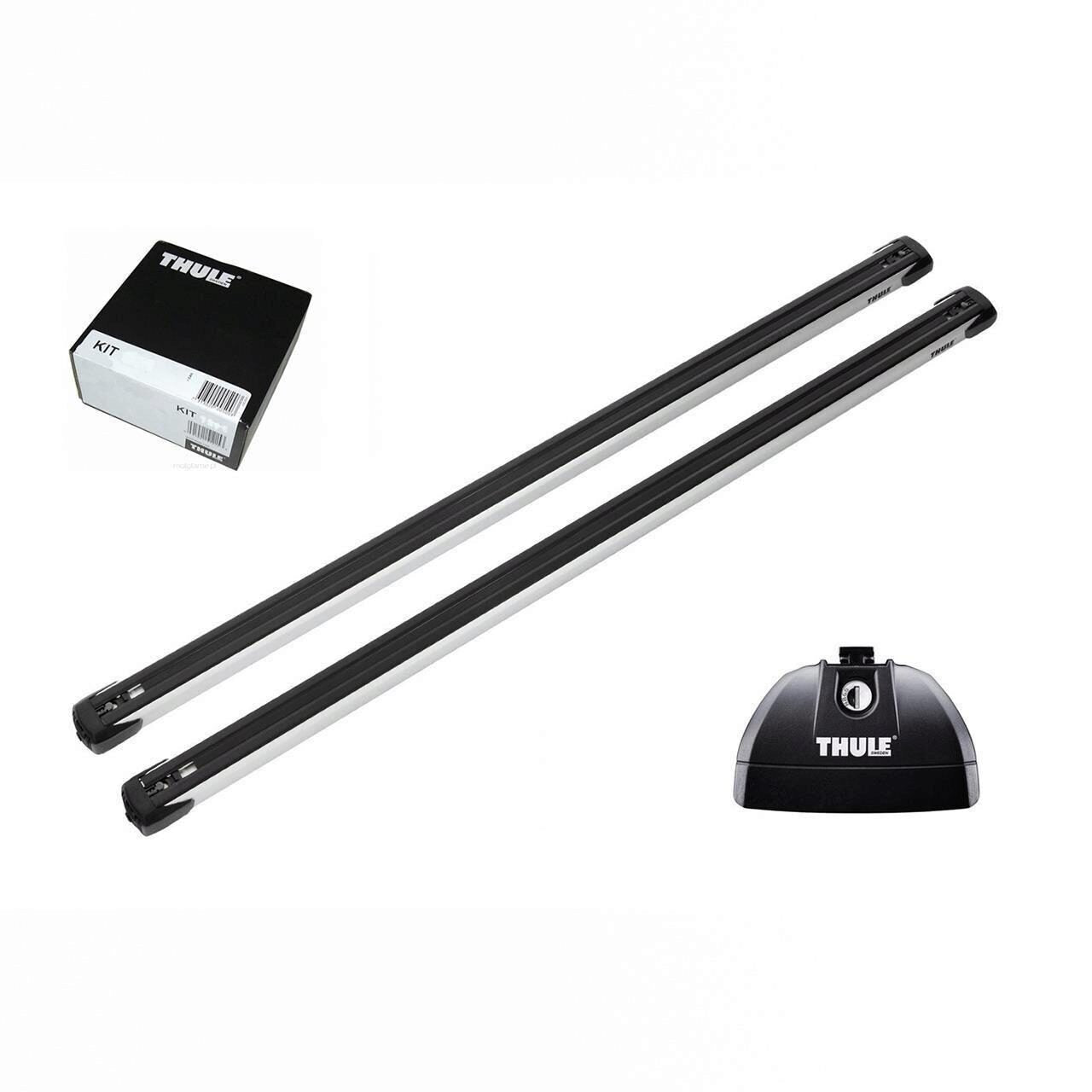 Bare auto transversale aluminiu Thule Evo SlideBar