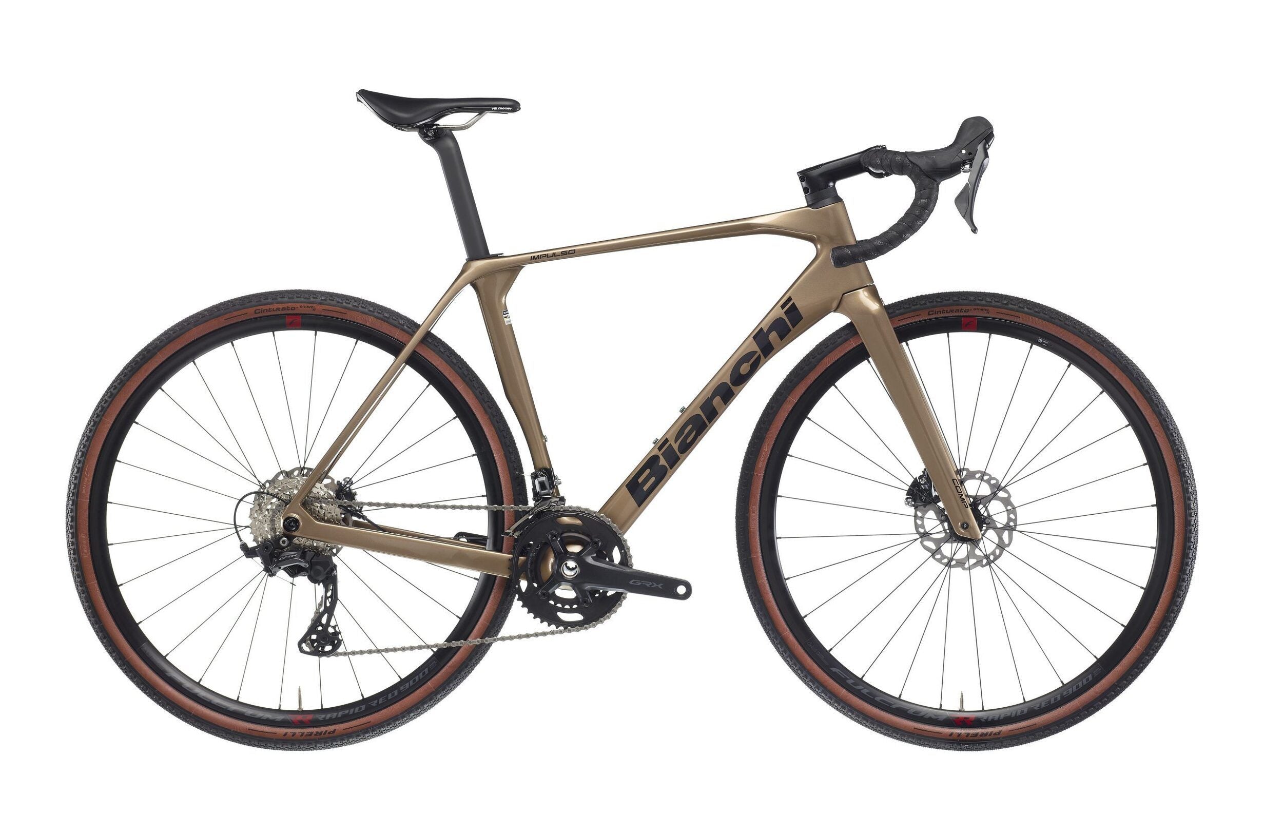 Gravel Bike Bianchi IMPULSO COMP – GRX 610 – 2025 – Terra