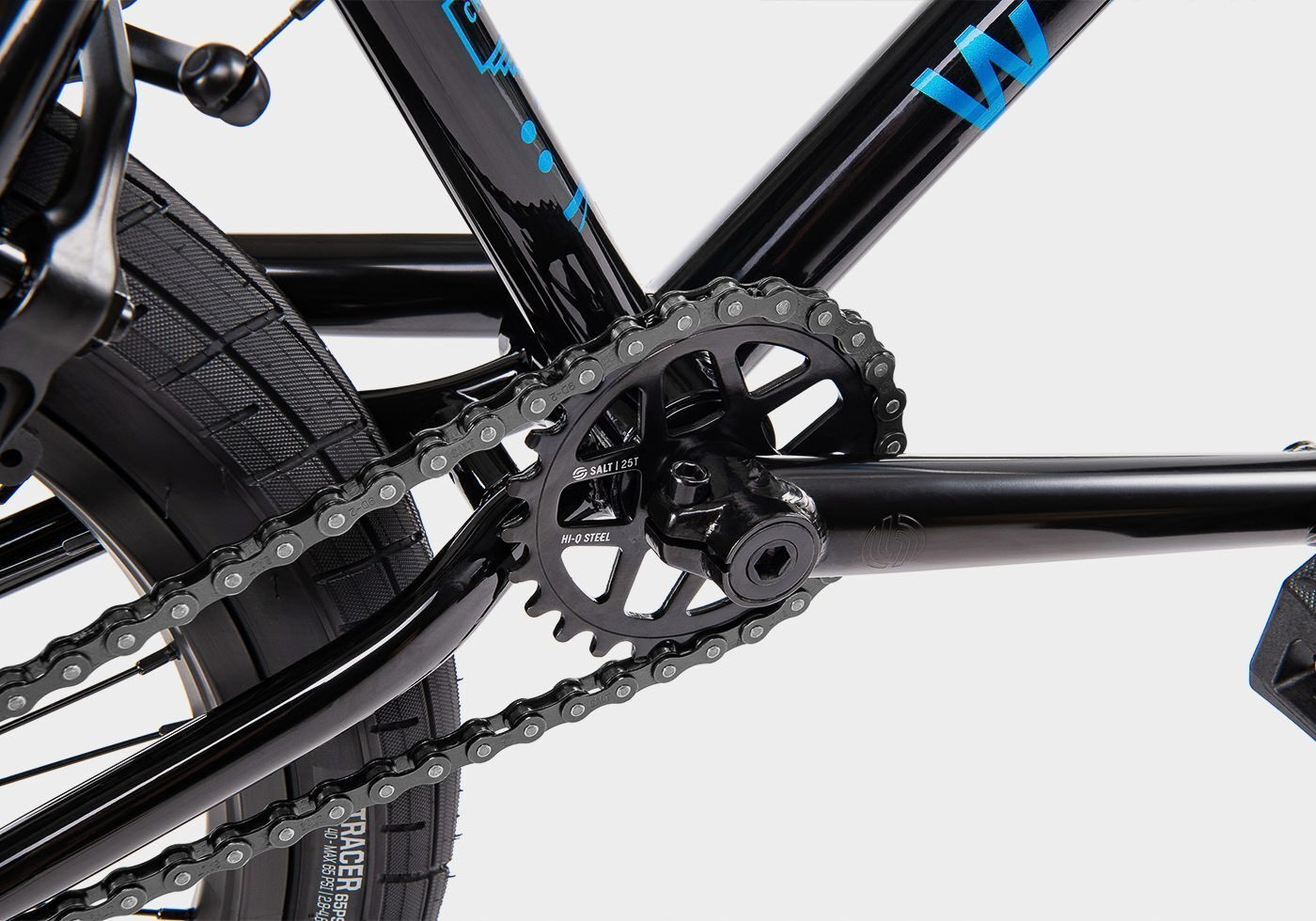 Bicicleta BMX WTP CRS 20 RSD FC 20.25TT GLOSSY BLACK 2020 5