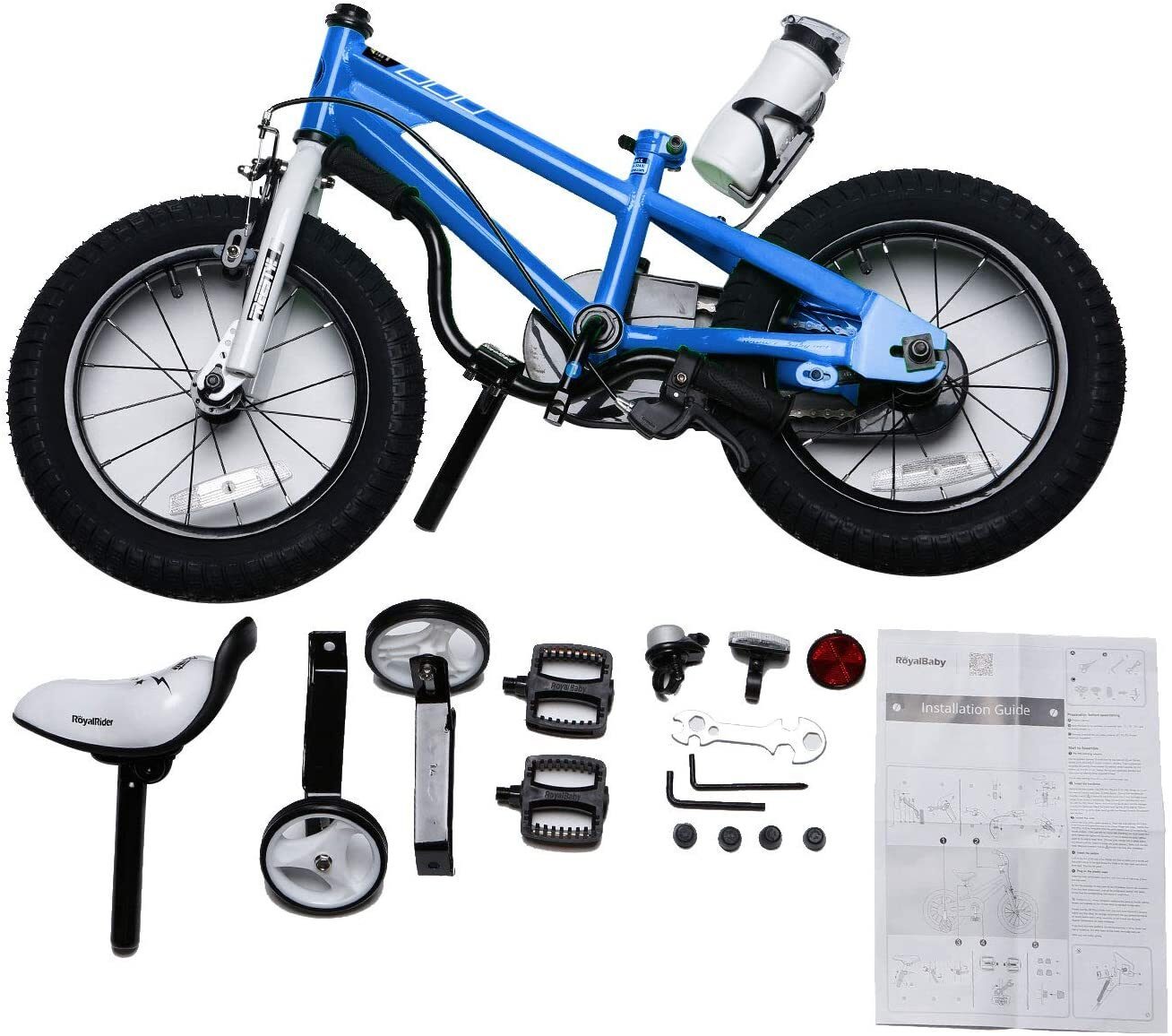 Bicicleta Copii 16 inch RoyalBaby Freestyle Blue 1