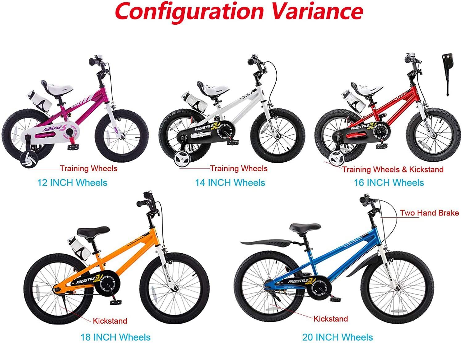 Bicicleta Copii 16 inch RoyalBaby Freestyle Blue 6