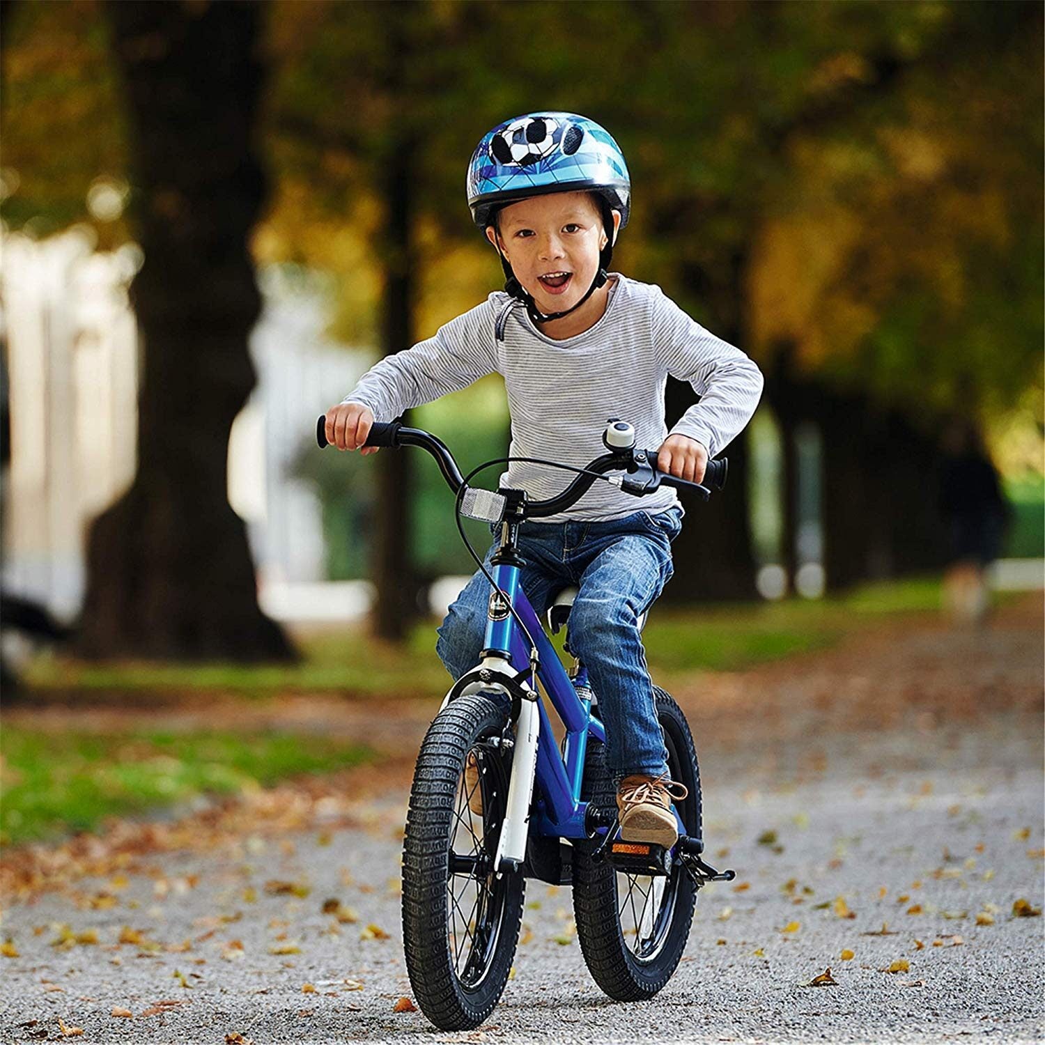 Bicicleta Copii 16 inch RoyalBaby Freestyle Blue 8