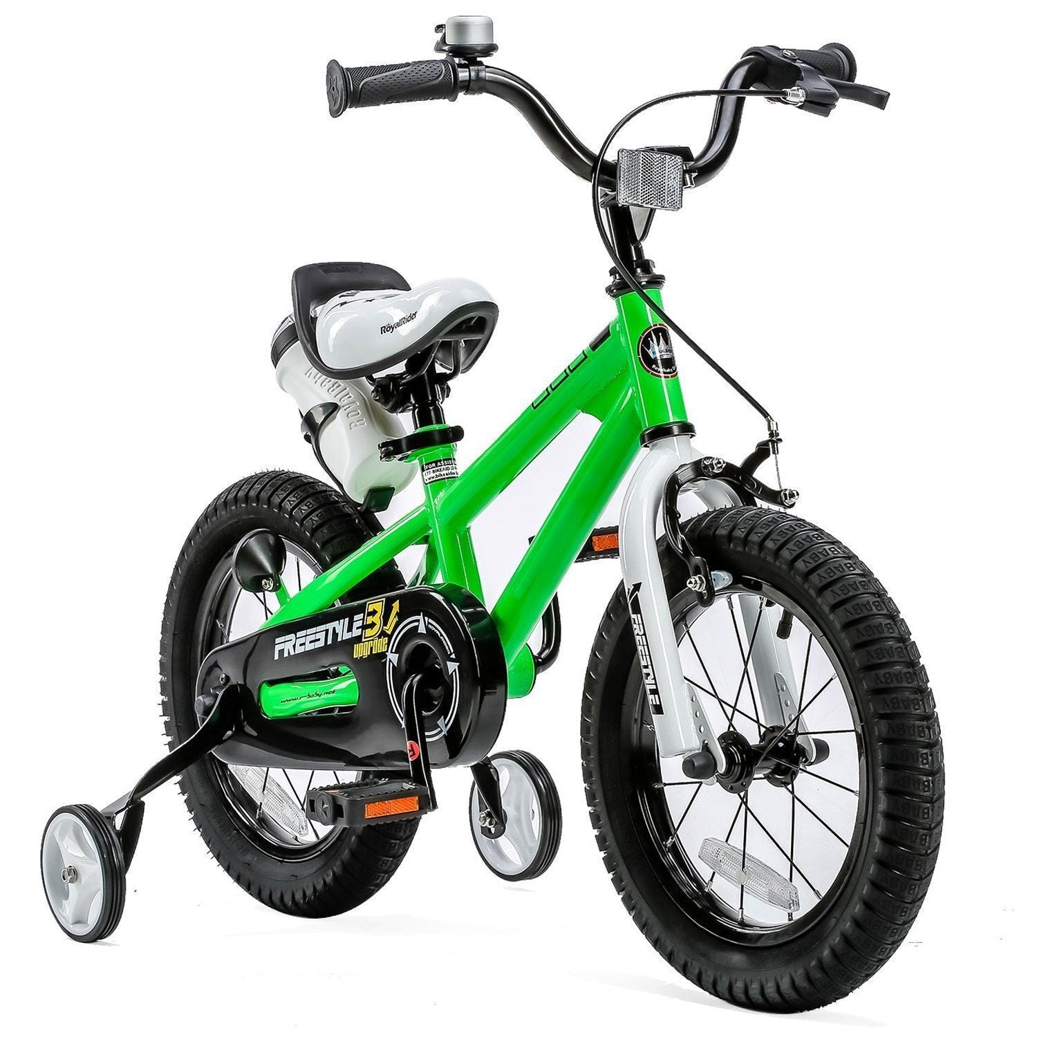 Bicicleta Copii 16 inch RoyalBaby Freestyle Green