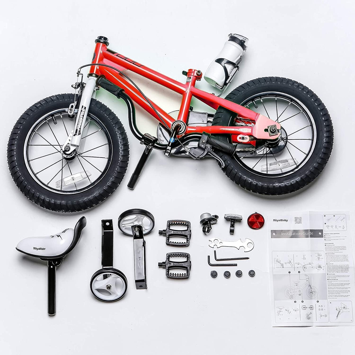 Bicicleta Copii 16 inch RoyalBaby Freestyle Red 5
