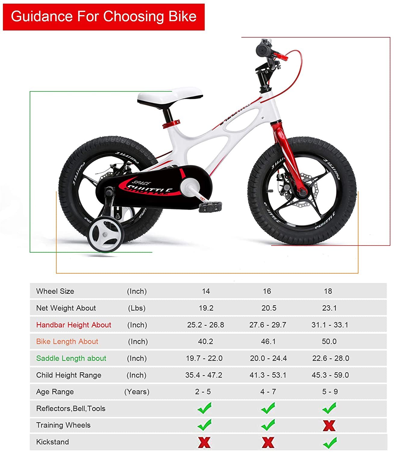 Bicicleta Copii 16 inch RoyalBaby SPACE SHUTTLE White 5