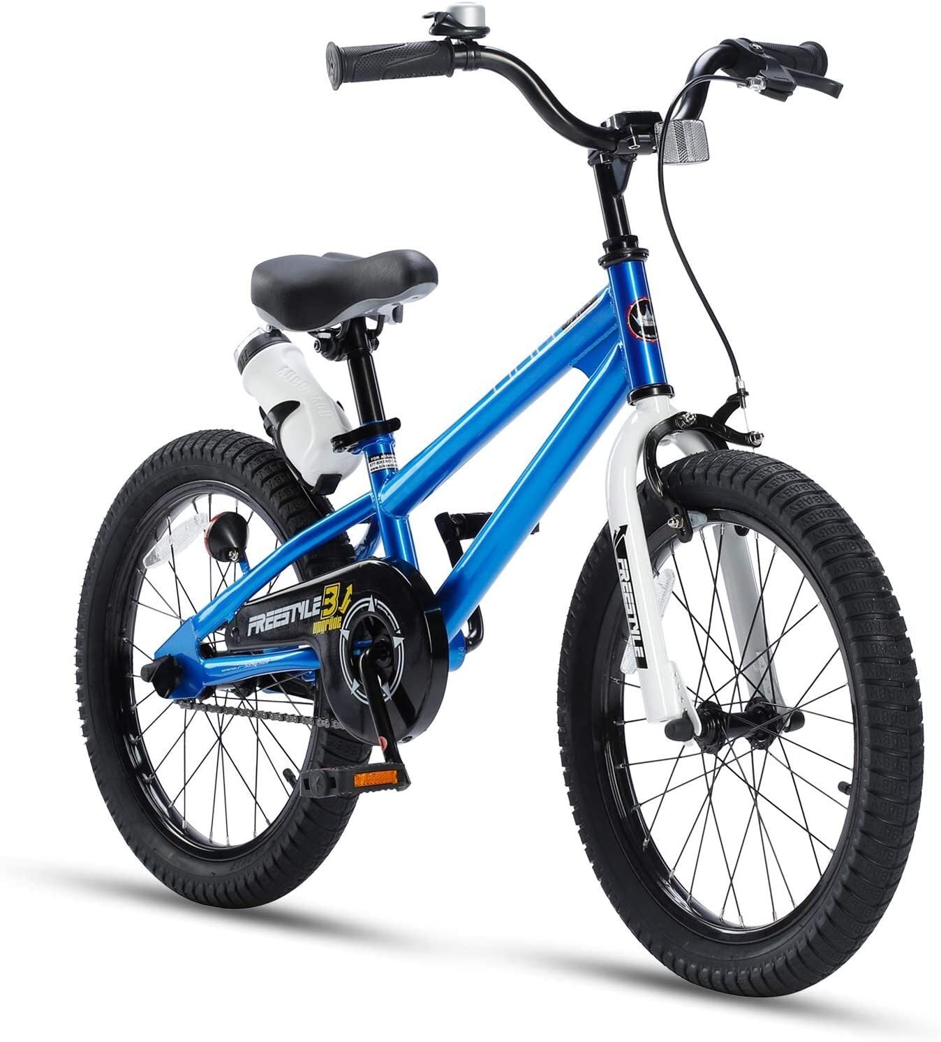 Bicicleta Copii 18 inch RoyalBaby Freestyle 18 Blue