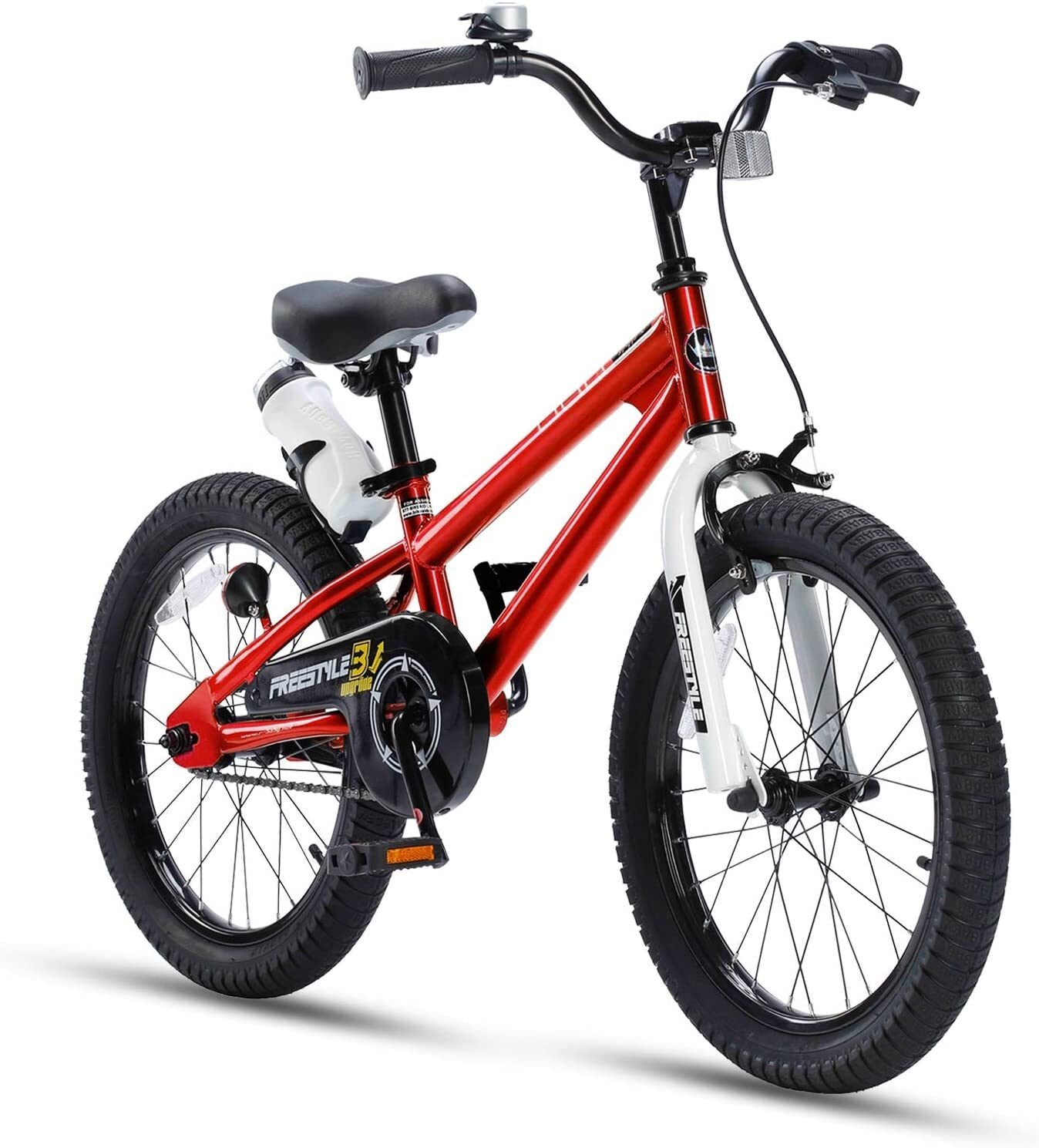 Bicicleta Copii 18 inch RoyalBaby Freestyle 18 Red